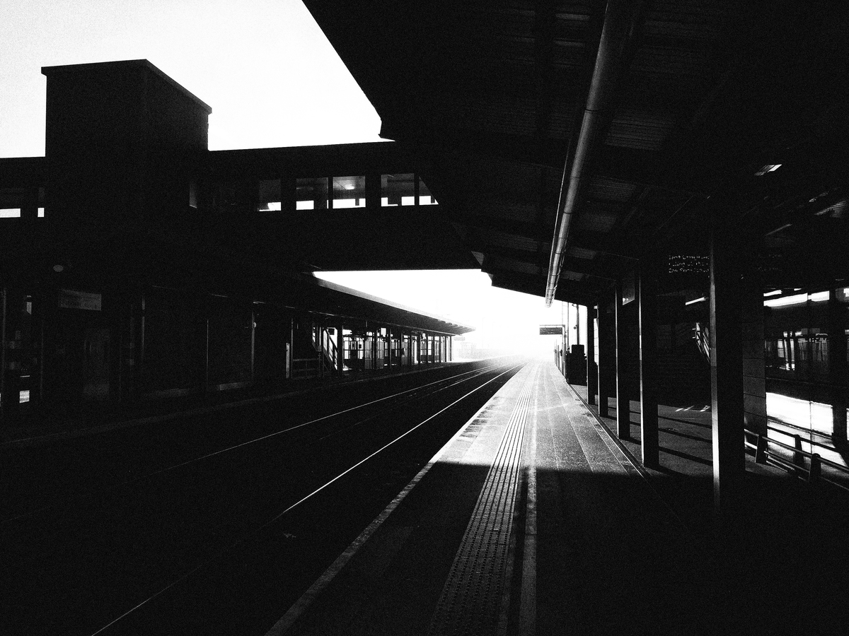 2 Train Tracks Photo Brian Barron